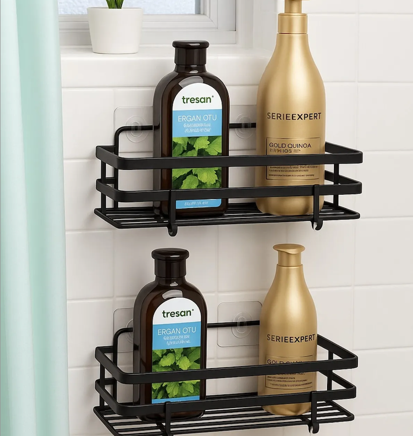 Paslanmaz banyo rafı